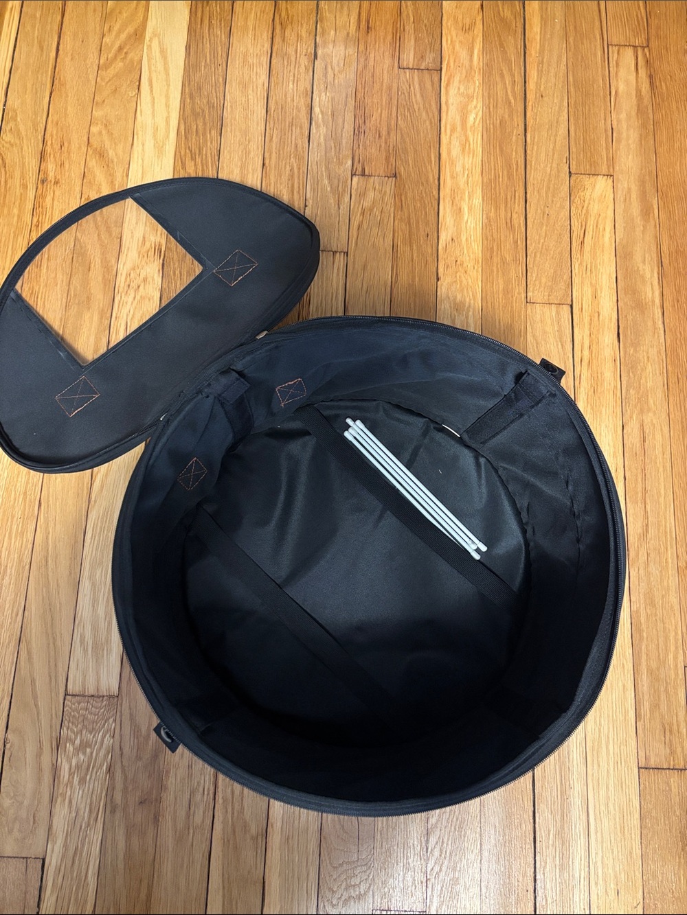 Canvas black hat box - Picture 8 of 8